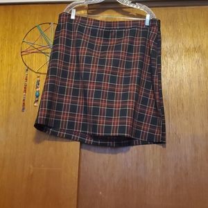 Capsule Plaid Skirt